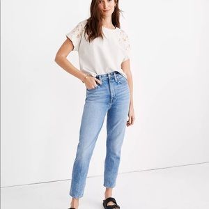 madewell “the momjean” jeans